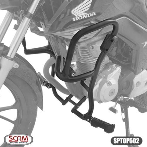 Protetor de carenagem Titan 160 c/ pedaleira